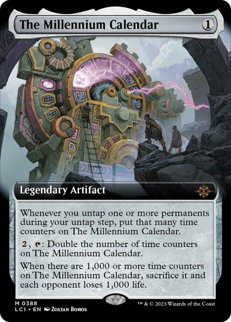 The Millennium Calendar (Extended Art) [The Lost Caverns of Ixalan] | Tabernacle Games