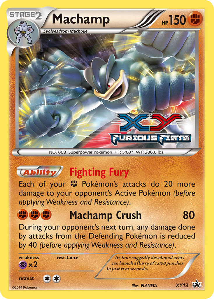 Machamp (XY13) [XY: Black Star Promos] | Tabernacle Games