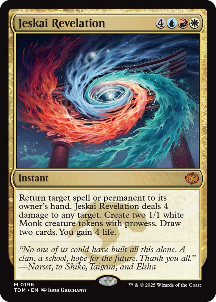 Jeskai Revelation [Tarkir: Dragonstorm] | Tabernacle Games