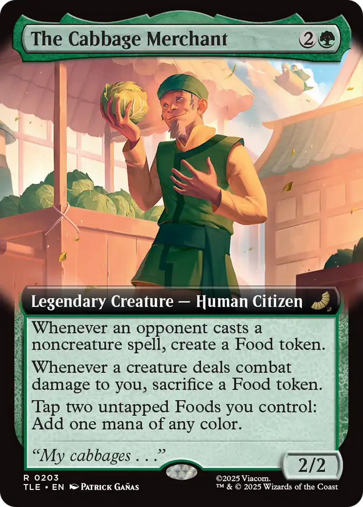 The Cabbage Merchant (Extended Art) [Avatar: The Last Airbender: Eternal-Legal] | Tabernacle Games