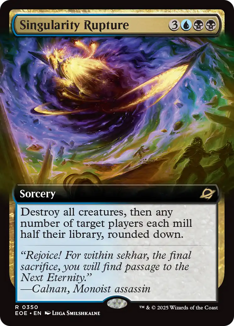 Singularity Rupture (Extended Art) [Edge of Eternities] | Tabernacle Games
