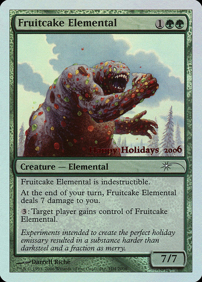 Fruitcake Elemental [Happy Holidays] | Tabernacle Games