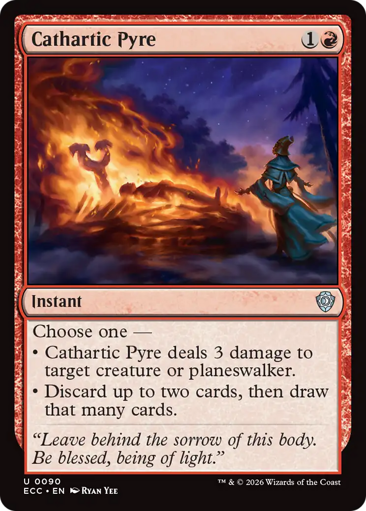 Cathartic Pyre [Lorwyn Eclipsed Commander] | Tabernacle Games