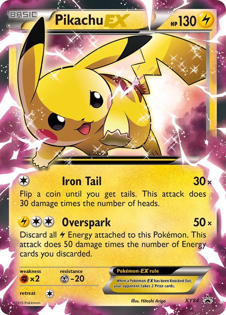 Pikachu EX (XY84) [XY: Black Star Promos] | Tabernacle Games