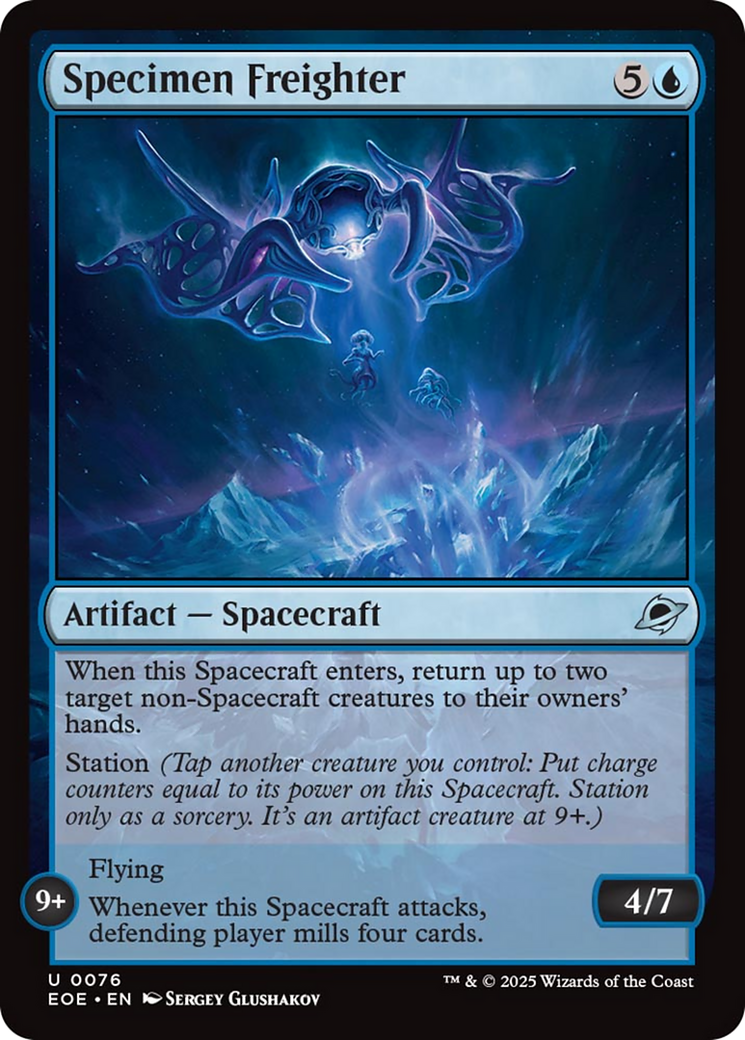 Specimen Freighter [Edge of Eternities] | Tabernacle Games
