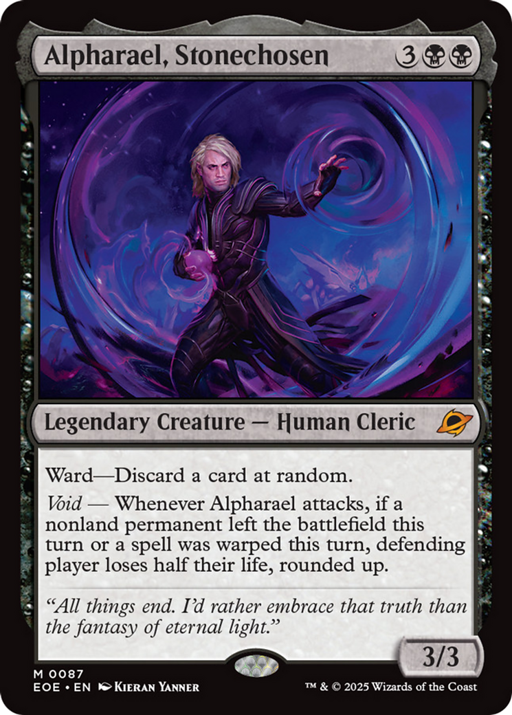 Alpharael, Stonechosen [Edge of Eternities] | Tabernacle Games