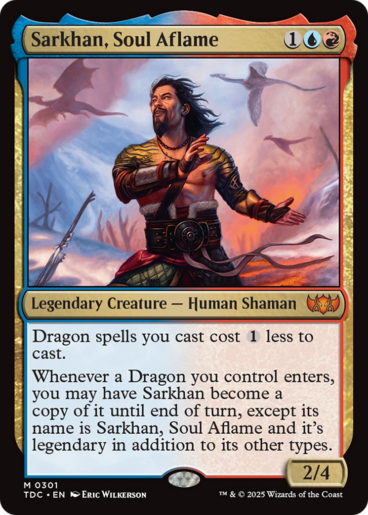 Sarkhan, Soul Aflame [Tarkir: Dragonstorm Commander] | Tabernacle Games