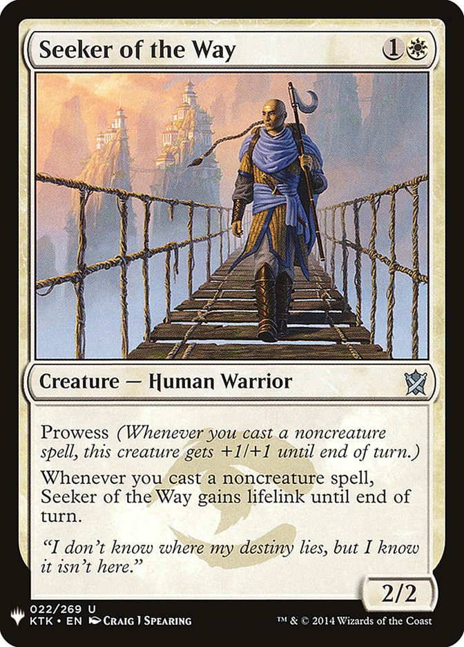 Seeker of the Way [Mystery Booster] | Tabernacle Games
