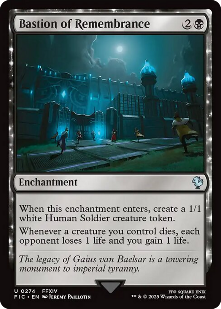 Bastion of Remembrance [FINAL FANTASY Commander] | Tabernacle Games