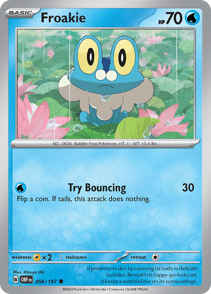 Froakie (056/197) [Scarlet & Violet: Obsidian Flames] | Tabernacle Games