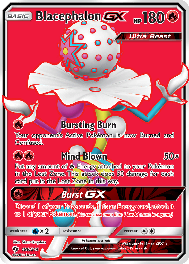 Blacephalon GX (199/214) [Sun & Moon: Lost Thunder] | Tabernacle Games