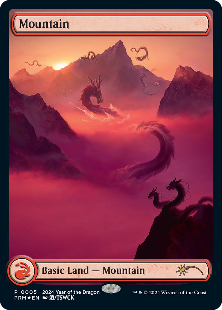 Mountain (Year of the Dragon 2024) [Standard Showdown Promos] | Tabernacle Games