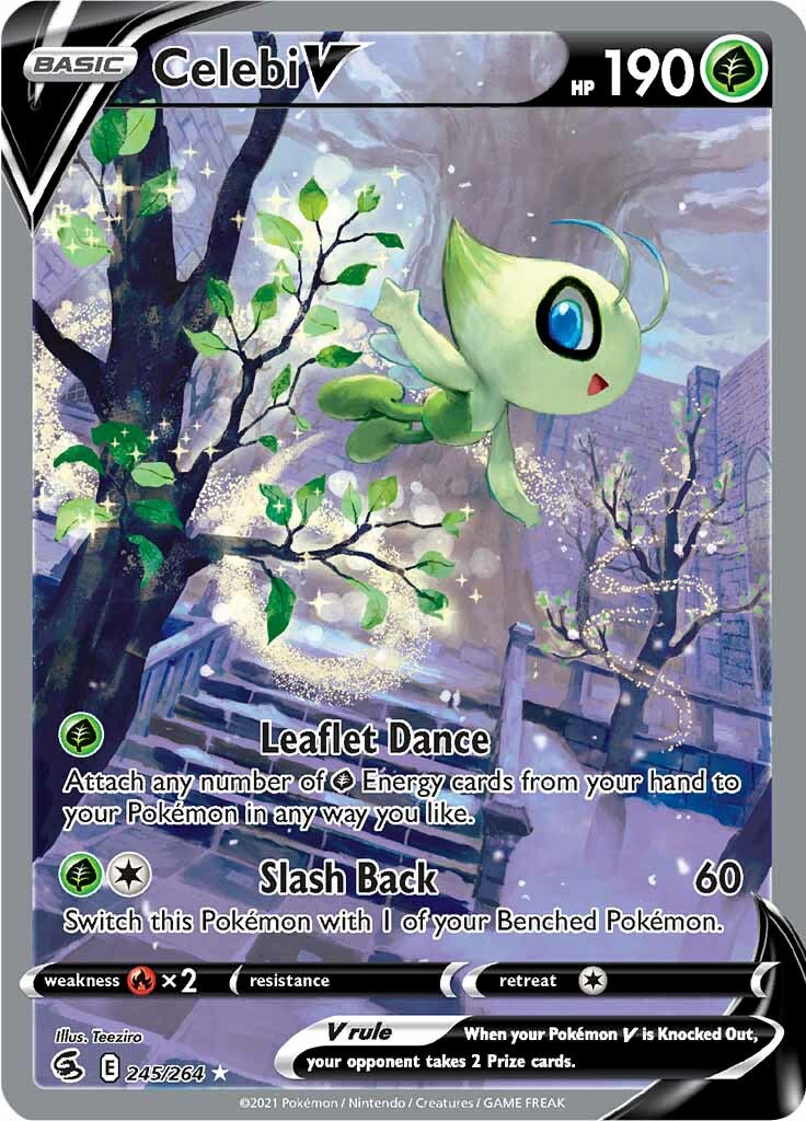 Celebi V (245/264) [Sword & Shield: Fusion Strike] | Tabernacle Games