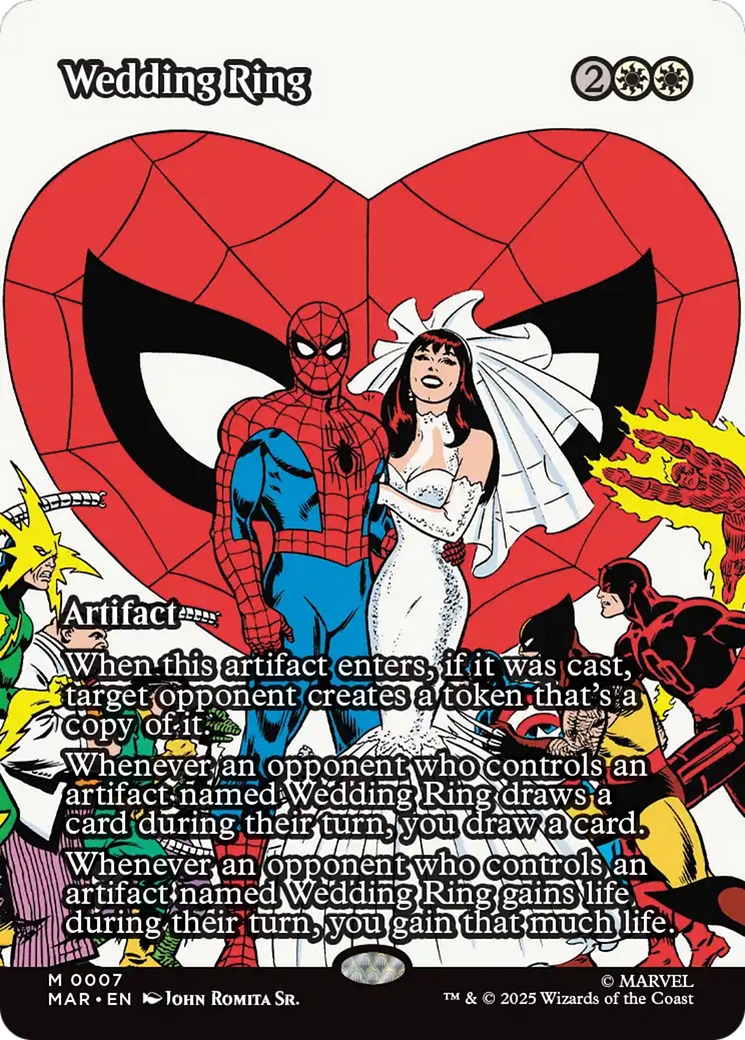 Wedding Ring (Borderless) [Marvel's Spider-Man: Eternal-Legal] | Tabernacle Games