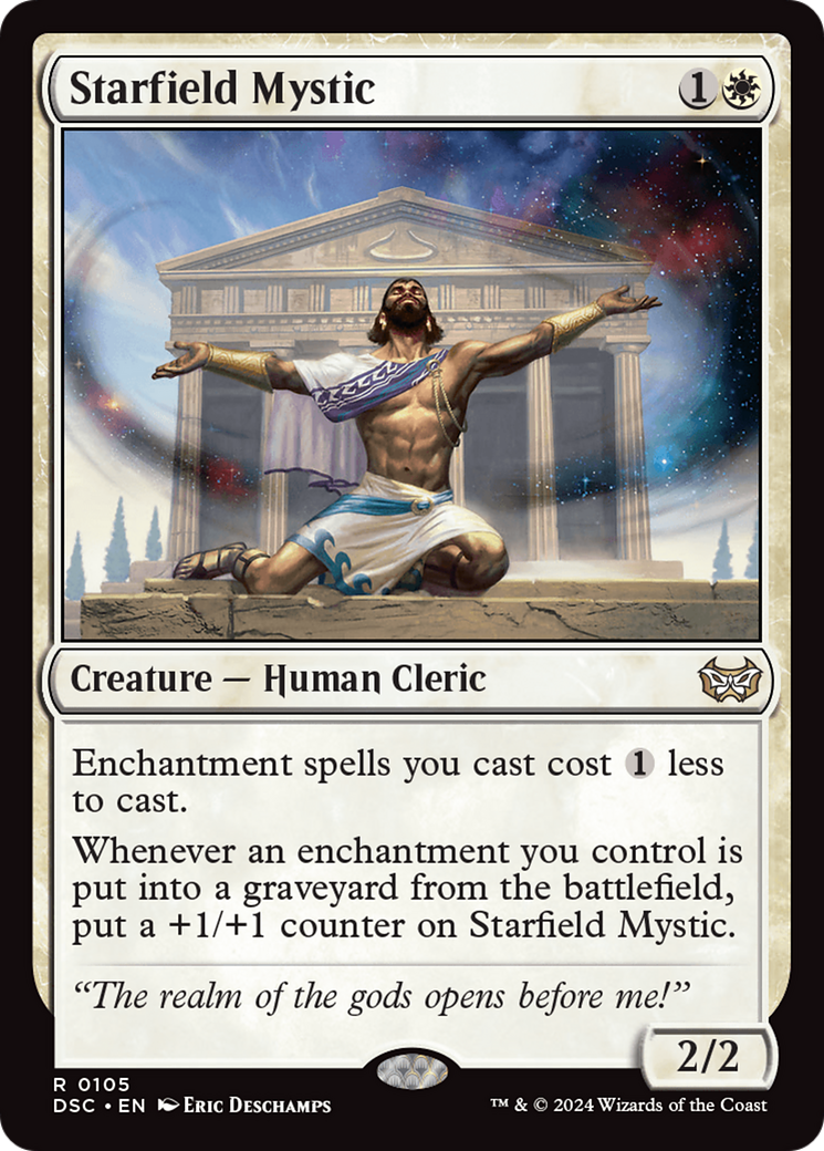 Starfield Mystic [Duskmourn: House of Horror Commander] | Tabernacle Games