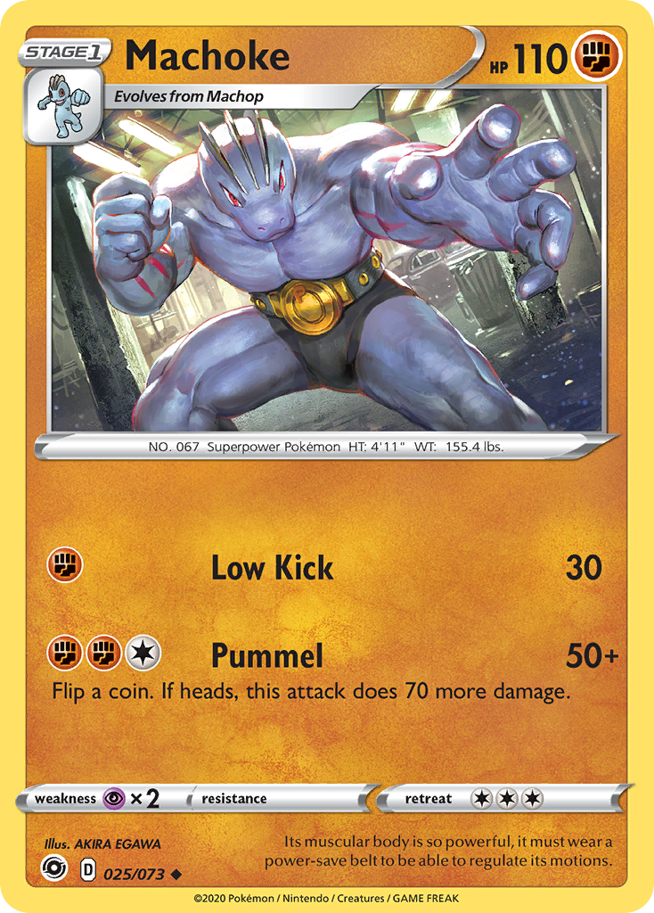 Machoke (025/073) [Sword & Shield: Champion's Path] | Tabernacle Games