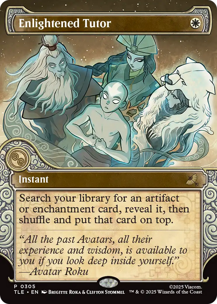 Enlightened Tutor (Showcase) [Avatar: The Last Airbender: Eternal-Legal] | Tabernacle Games