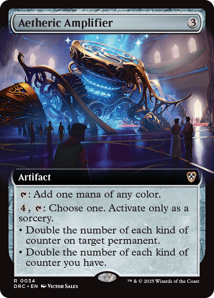 Aetheric Amplifier (Extended Art) [Aetherdrift Commander] | Tabernacle Games