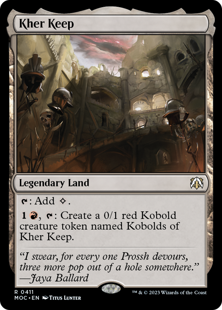 Kher Keep [March of the Machine Commander] | Tabernacle Games