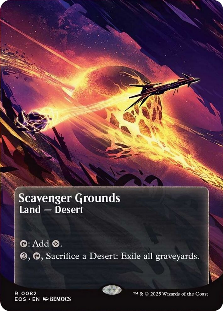 Scavenger Grounds (0082) (Borderless) [Edge of Eternities: Stellar Sights] | Tabernacle Games