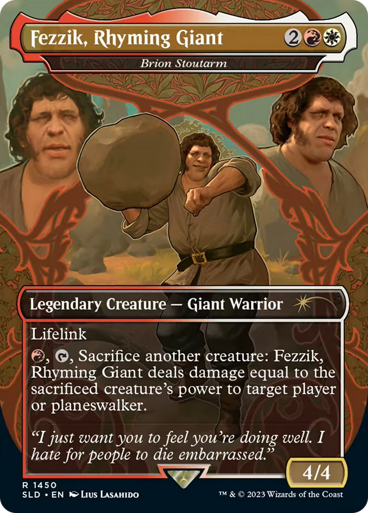 Fezzik, Rhyming Giant - Brion Stoutarm [Secret Lair Drop Series] | Tabernacle Games