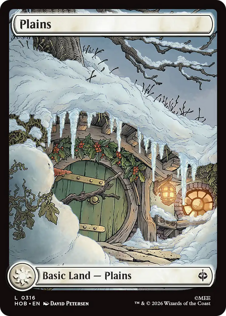 Plains (0320) (Surge Foil) [The Hobbit] | Tabernacle Games