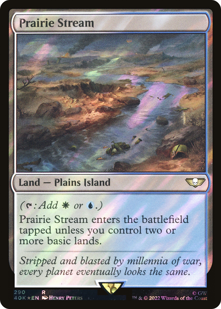 Prairie Stream (Surge Foil) [Marvel Super Heroes Commander] | Tabernacle Games
