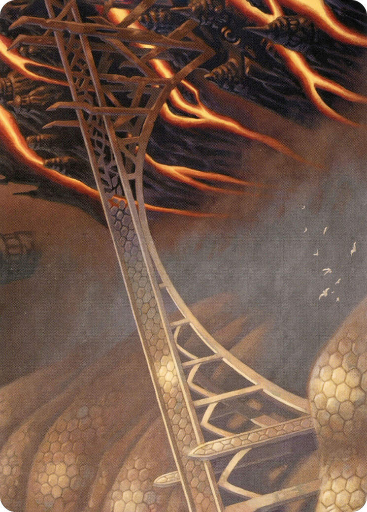 Rustvale Bridge Art Card [Modern Horizons 2 Art Series] | Tabernacle Games