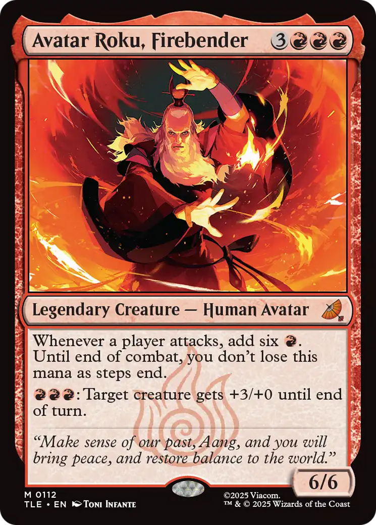 Avatar Roku, Firebender [Avatar: The Last Airbender: Eternal-Legal] | Tabernacle Games