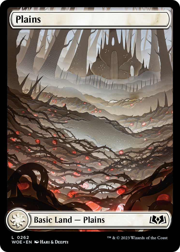 Plains (262) (Full-Art) [Wilds of Eldraine] | Tabernacle Games