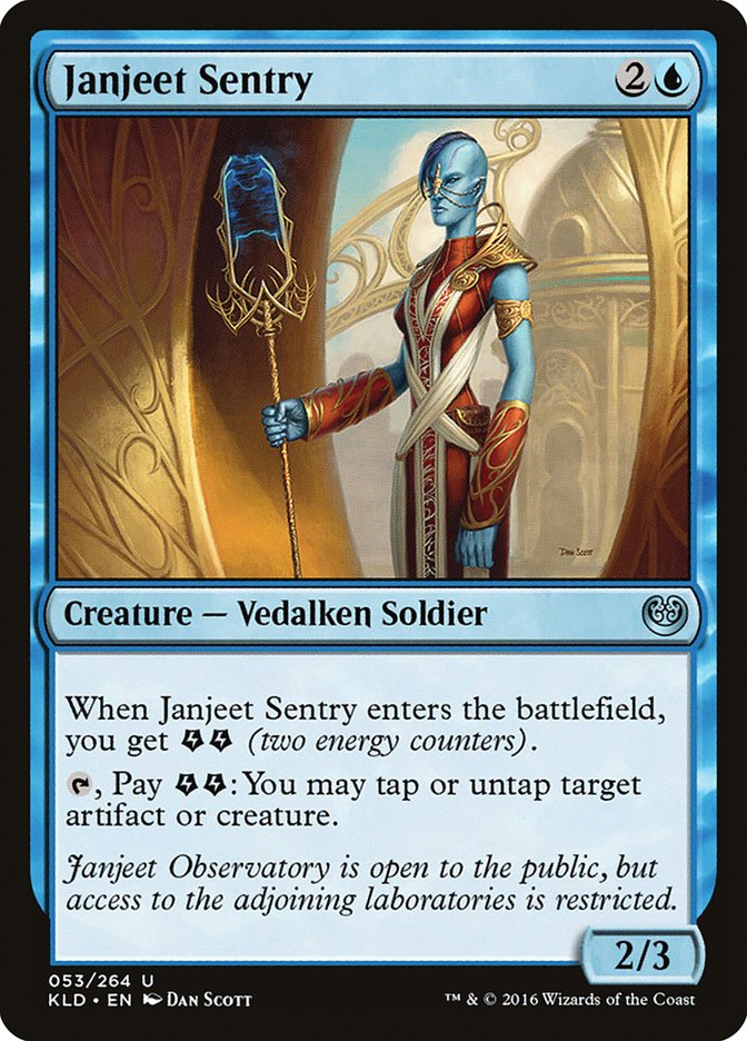 Janjeet Sentry [Kaladesh] | Tabernacle Games