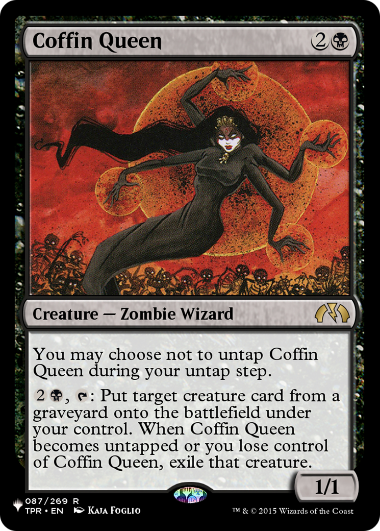 Coffin Queen [The List Reprints] | Tabernacle Games