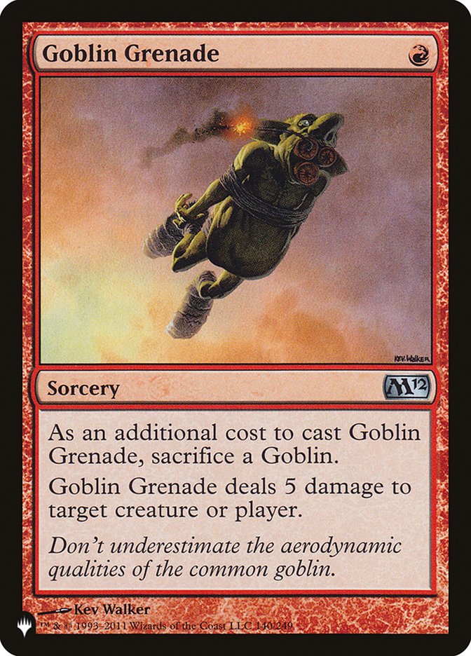 Goblin Grenade [The List] | Tabernacle Games