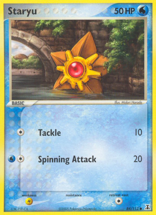 Staryu (84/113) [EX: Delta Species] | Tabernacle Games