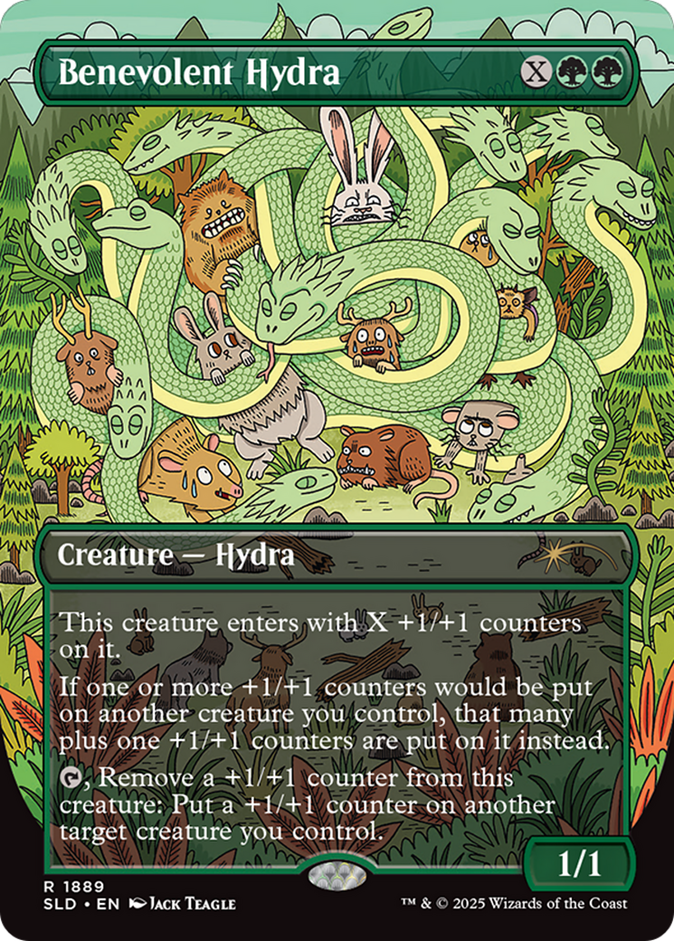 Benevolent Hydra (Rainbow Foil) [Secret Lair Drop Series] | Tabernacle Games