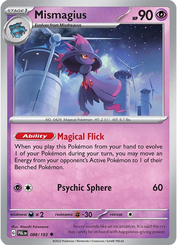 Mismagius (088/193) [Scarlet & Violet: Paldea Evolved] | Tabernacle Games