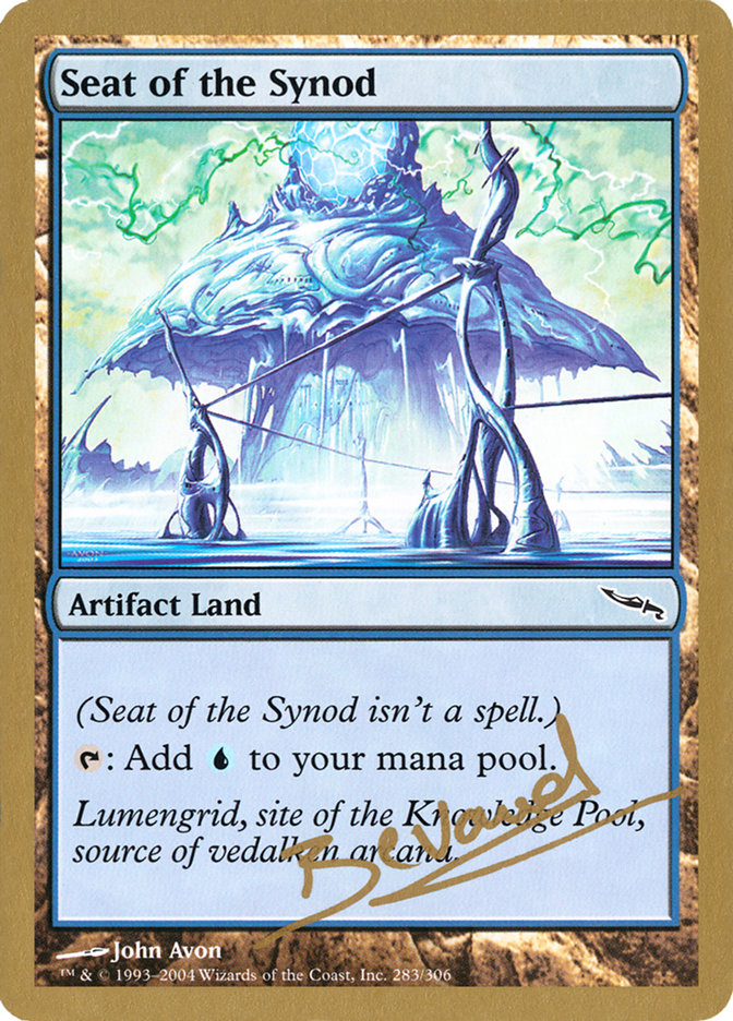 Seat of the Synod (Manuel Bevand) [World Championship Decks 2004] | Tabernacle Games
