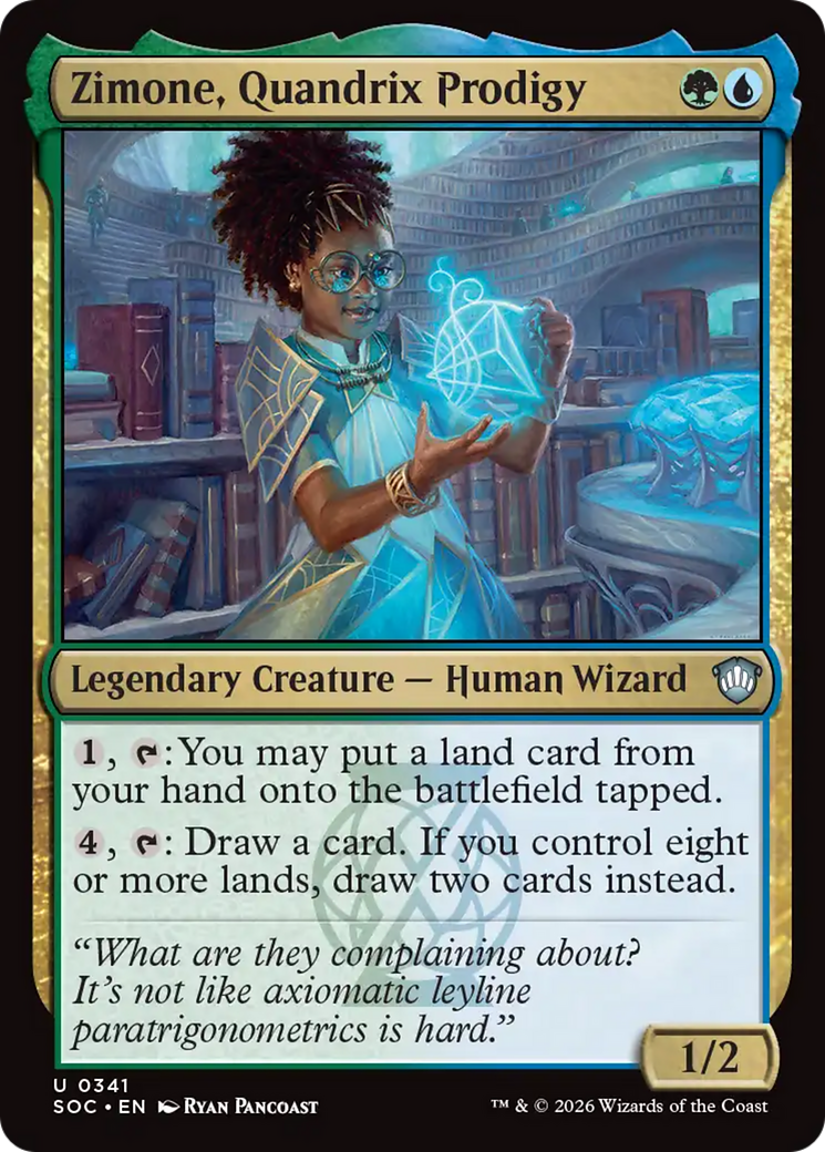 Zimone, Quandrix Prodigy [Secrets of Strixhaven Commander] | Tabernacle Games