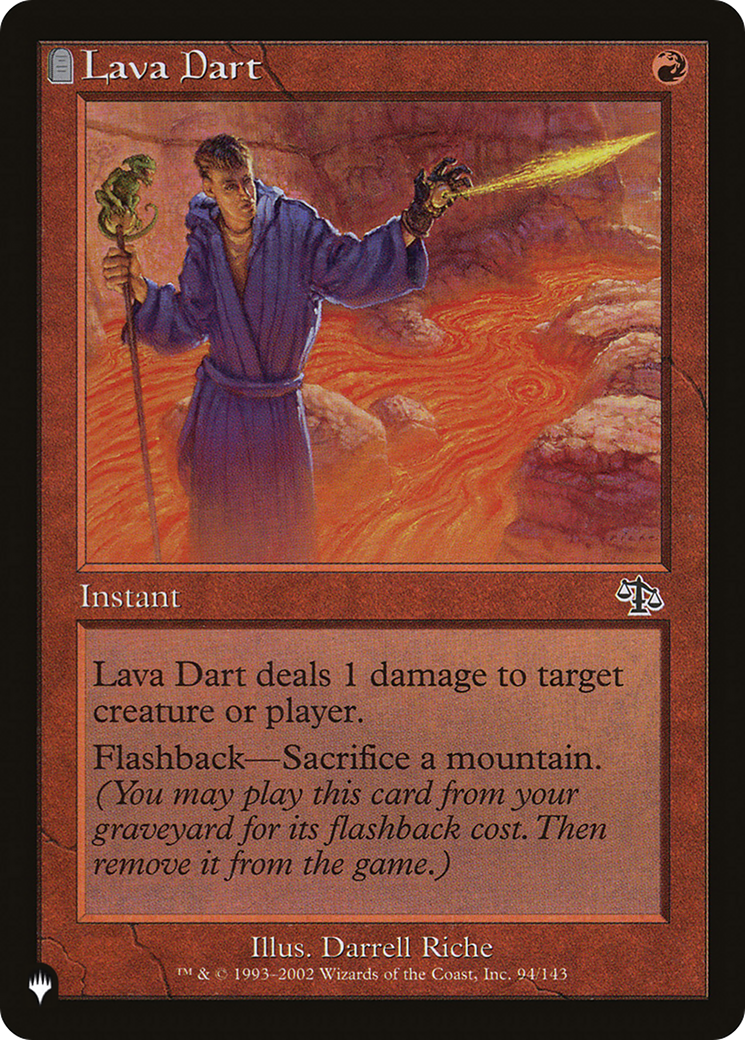 Lava Dart [The List] | Tabernacle Games