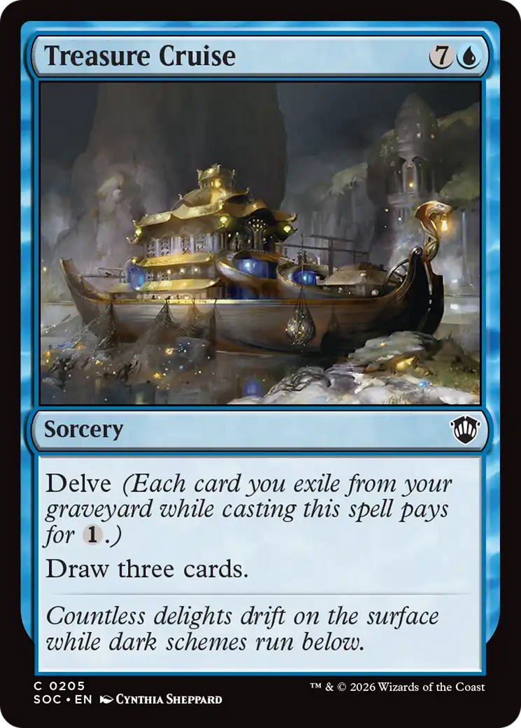 Treasure Cruise [Secrets of Strixhaven Commander] | Tabernacle Games