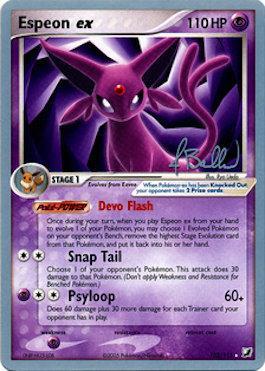 Espeon ex (102/115) (Eeveelutions - Jimmy Ballard) [World Championships 2006] | Tabernacle Games
