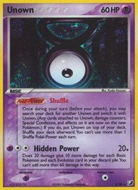 Unown (V) (V/28) [EX: Unseen Forces] | Tabernacle Games