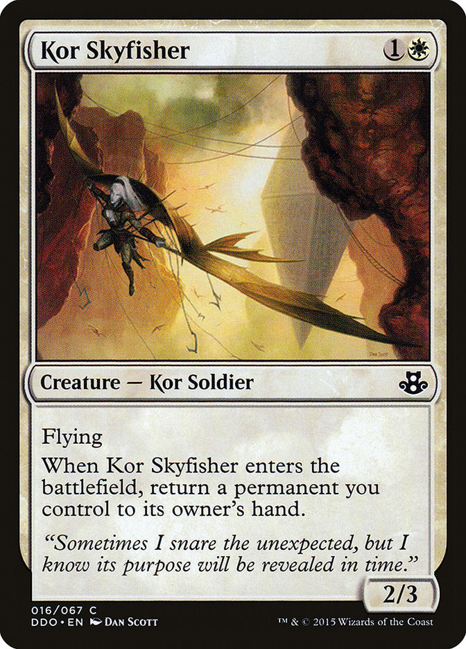 Kor Skyfisher [Duel Decks: Elspeth vs. Kiora] | Tabernacle Games