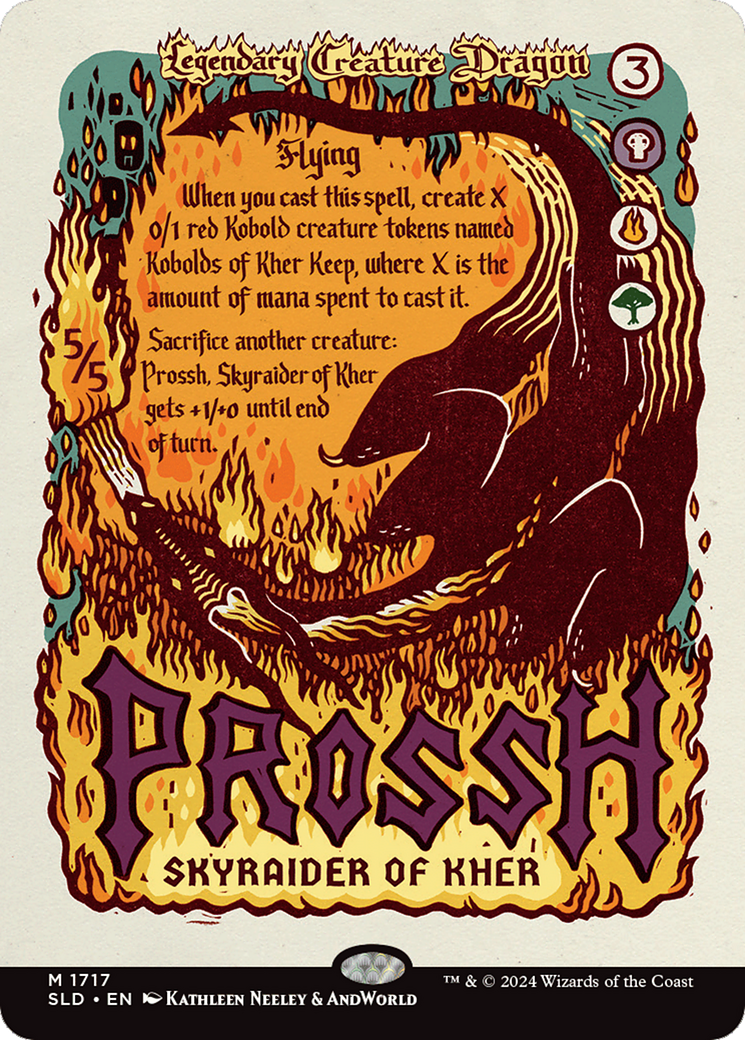 Prossh, Skyraider of Kher (Rainbow Foil) [Secret Lair Drop Series] | Tabernacle Games