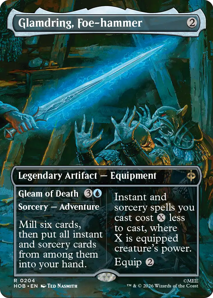 Glamdring, Foe-hammer (Borderless) [The Hobbit] | Tabernacle Games
