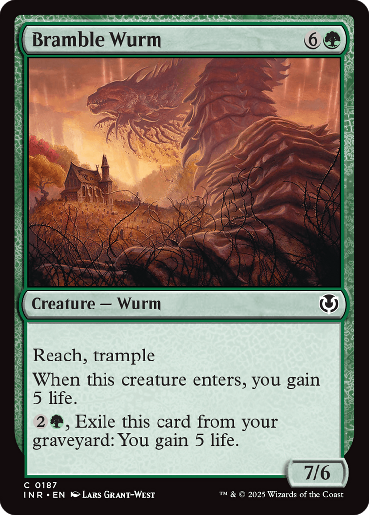 Bramble Wurm [Innistrad Remastered] | Tabernacle Games