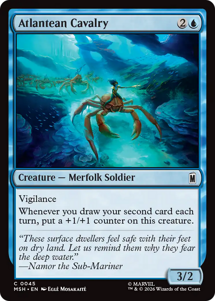 Atlantean Cavalry [Marvel Super Heroes] | Tabernacle Games