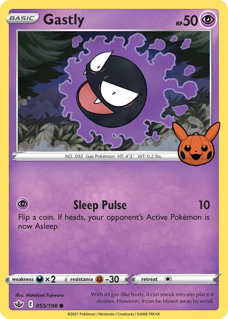 Gastly (055/198) [Trick or Trade] | Tabernacle Games