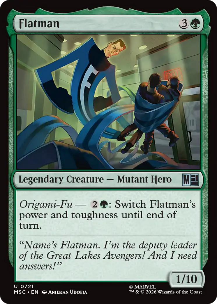 Flatman [Marvel Super Heroes Commander] | Tabernacle Games
