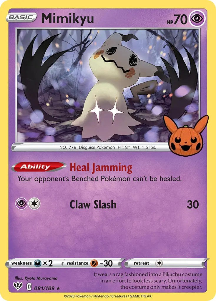 Mimikyu (081/189) [Trick or Trade] | Tabernacle Games